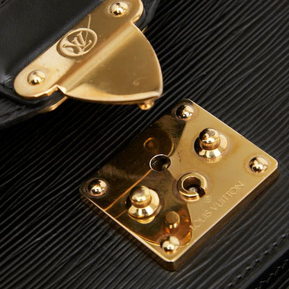 Louis Vuitton Epi Monceau Handbag Shoulder Bag 2way M52122 Noir Black Leather