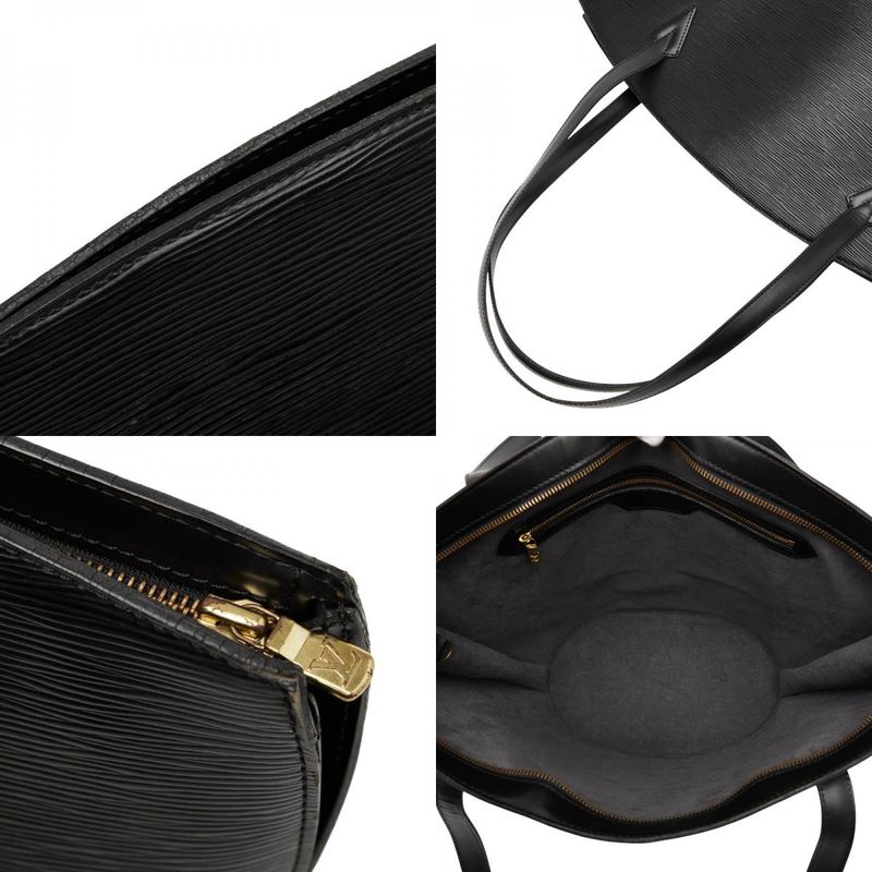 Louis Vuitton Epi Saint-Jacques Shopping Handbag Shoulder Bag M52262 Noir Black