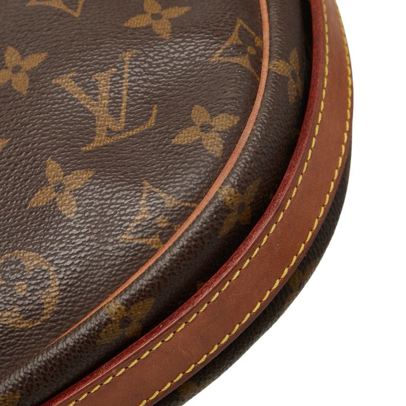 Louis Vuitton Monogram Genefeuille GM Crossbody Shoulder Bag M51225 Brown PVC