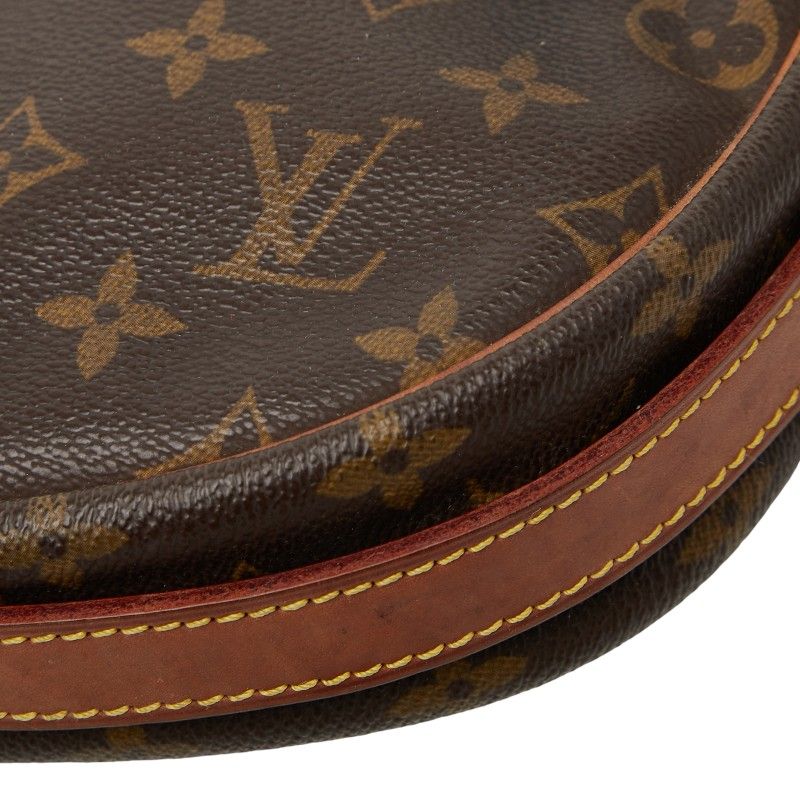 Louis Vuitton Monogram Genefeuille GM Crossbody Shoulder Bag M51225 Brown PVC