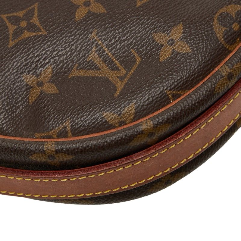 Louis Vuitton Monogram Genefeuille GM Crossbody Shoulder Bag M51225 Brown PVC