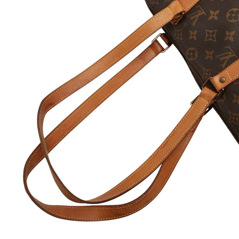 Louis Vuitton Monogram Flannery 45 Boston Bag Shoulder Bag M51115 Brown PVC