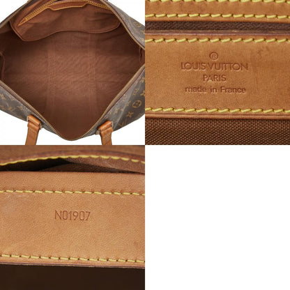Louis Vuitton Monogram Flannery 45 Boston Bag Shoulder Bag M51115 Brown PVC