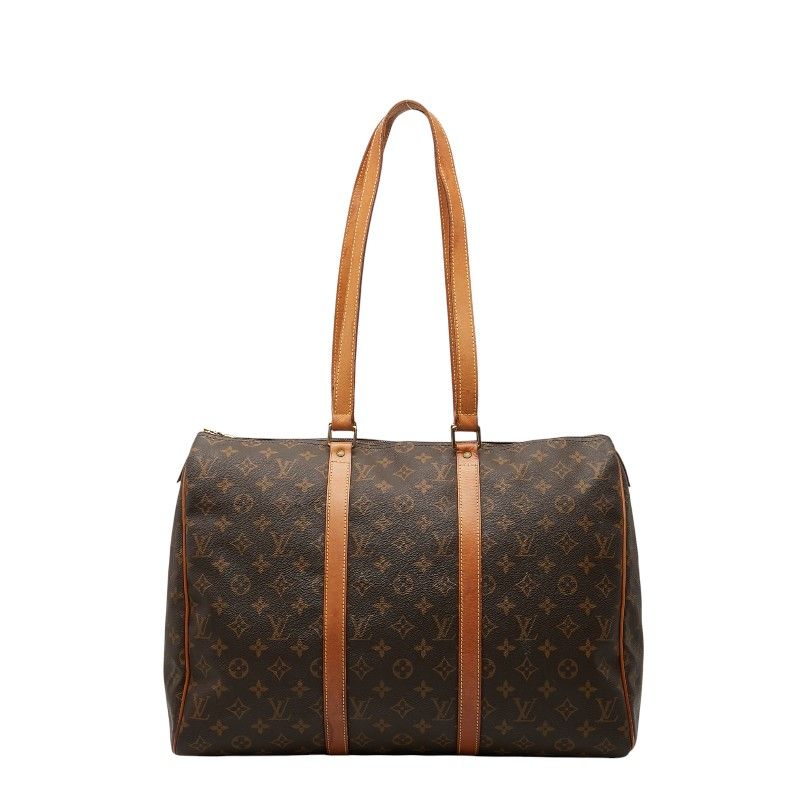 Louis Vuitton Monogram Flannery 45 Boston Bag Shoulder Bag M51115 Brown PVC