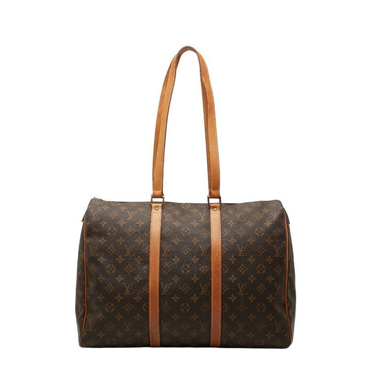 Louis Vuitton Monogram Flannery 45 Boston Bag Shoulder Bag M51115 Brown PVC