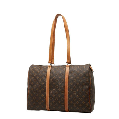 Louis Vuitton Monogram Flannery 45 Boston Bag Shoulder Bag M51115 Brown PVC