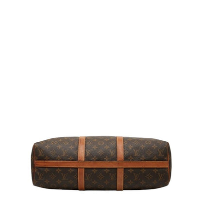 Louis Vuitton Monogram Flannery 45 Boston Bag Shoulder Bag M51115 Brown PVC