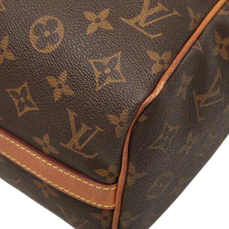 Louis Vuitton Monogram Flannery 45 Boston Bag Shoulder Bag M51115 Brown PVC
