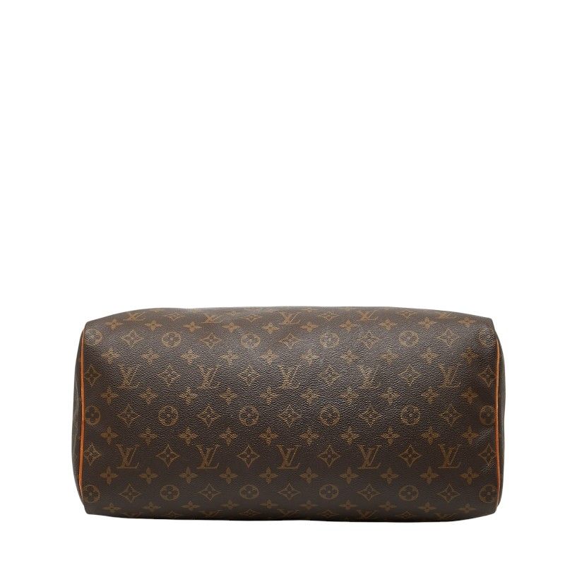Louis Vuitton Monogram Speedy 40 Handbag Boston Bag Travel Bag M41522 Brown PVC