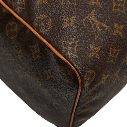 Louis Vuitton Monogram Speedy 40 Handbag Boston Bag Travel Bag M41522 Brown PVC
