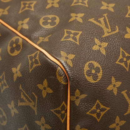 Louis Vuitton Monogram Keepall 60 Boston Bag Travel Bag M41422 Brown PVC