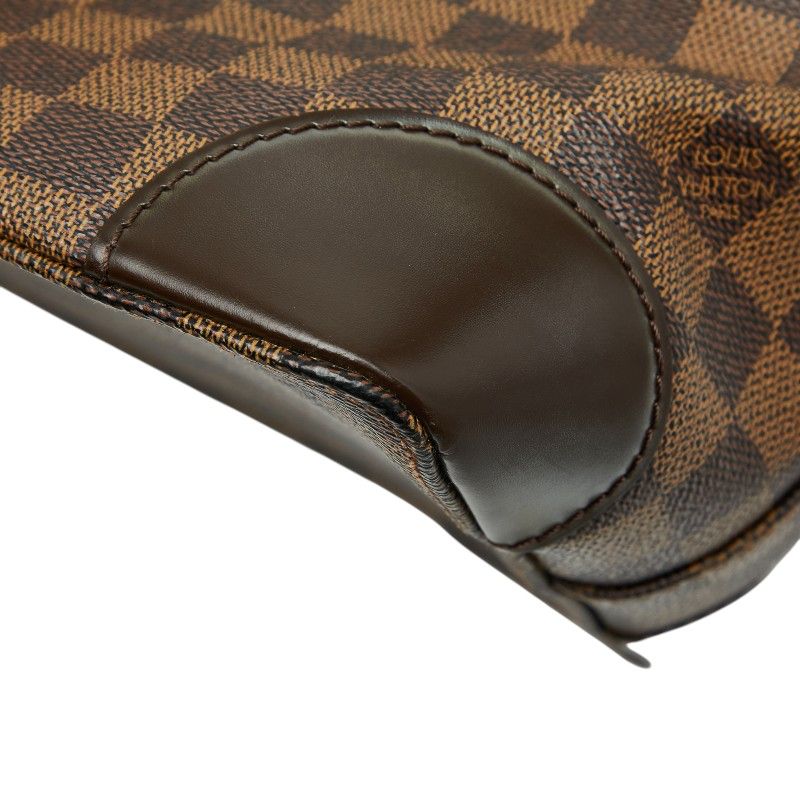 Louis Vuitton Damier Hampstead PM Tote Handbag N51205 Ebène Brown PVC Leather
