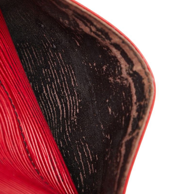 Louis Vuitton Epi Danube M45637 Castilian Red Leather Women Louis Vuitton