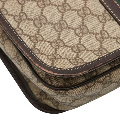 Gucci GG Supreme Sherry Line Crossbody Shoulder Bag 201444 Beige Multicolor PVC