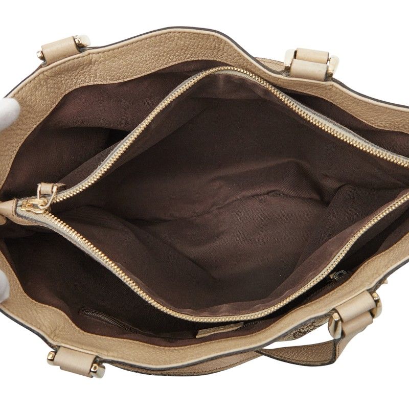 Gucci GG Canvas Abby 170004 Beige White Canvas Leather Women's Gucci