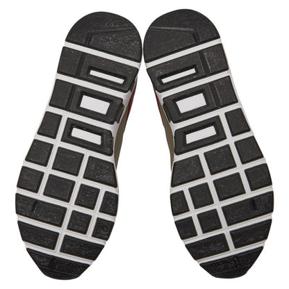 Gucci Sneakers Size 6 336615 White Grey Red Leather Men's Gucci