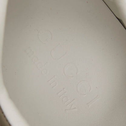 Gucci Sneakers Size 6 336615 White Grey Red Leather Men's Gucci