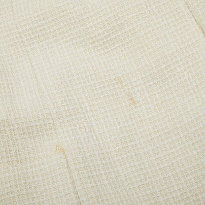 Chanel Tweed Dress Size: 34 P29946v16012 White Cotton Silk Linen Women's Chanel