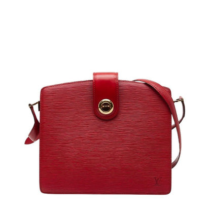 Louis Vuitton Epi Capuchin M52347 Castilian Red Leather Women Louis Vuitton