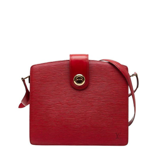Louis Vuitton Epi Capuchin M52347 Castilian Red Leather Women Louis Vuitton