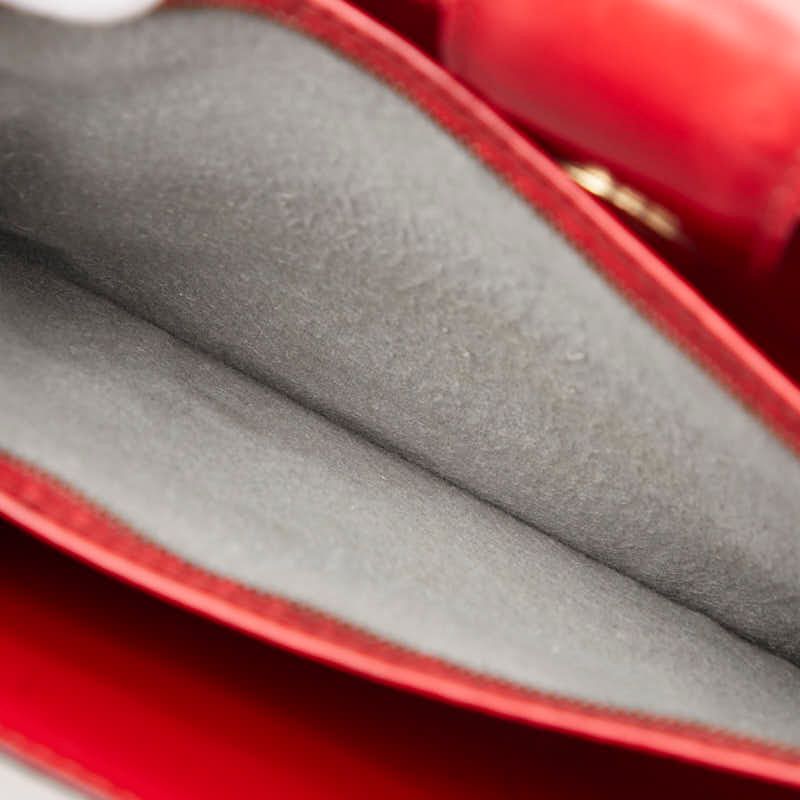 Louis Vuitton Epi Capuchin M52347 Castilian Red Leather Women Louis Vuitton