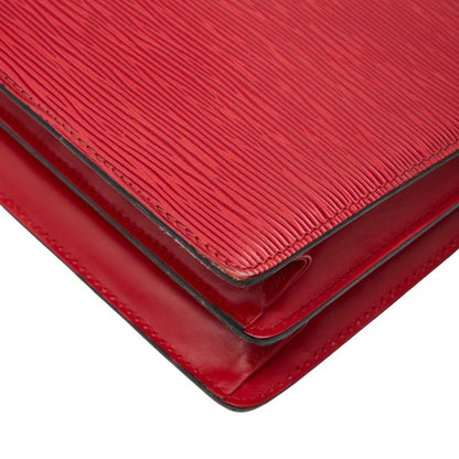 Louis Vuitton Epi Capuchin M52347 Castilian Red Leather Women Louis Vuitton