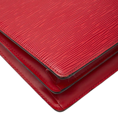 Louis Vuitton Epi Capuchin M52347 Castilian Red Leather Women Louis Vuitton