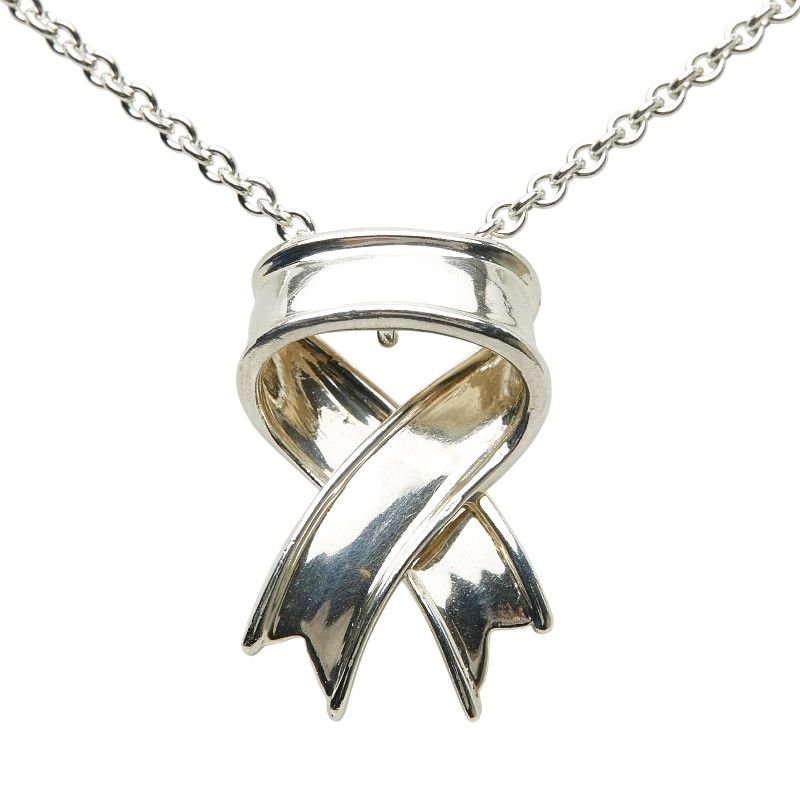 Tiffany & Co Ribbon Sv925 Silver Ladies Tiffany & Co