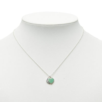 Tiffany & Co Return to Tiffany & Co Double Heart Silver Tiffany & Co Blue Sv925