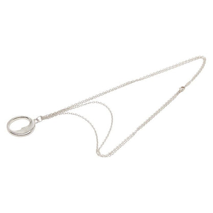 Tiffany & Co Man in the Moon Chain Pendant Necklace Sv925 Silver Ladies Tiffany