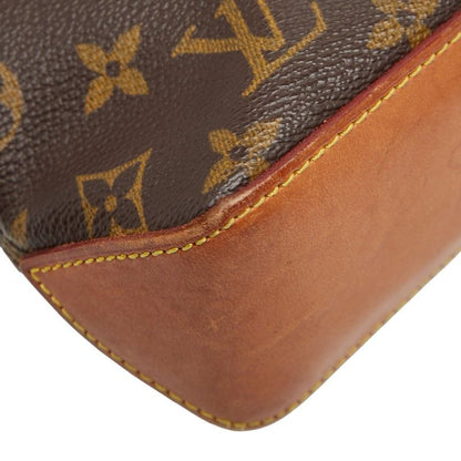 Louis Vuitton Monogram Trotter Crossbody Shoulder Bag M51240 Brown PVC Leather