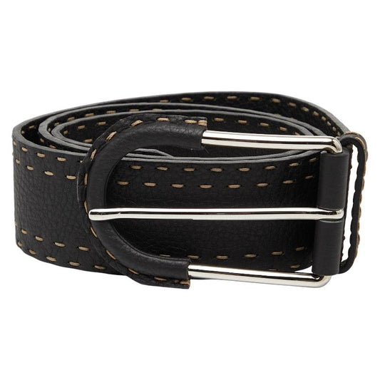 Fendi Selleria Belt Size: 90 36 Black Leather Women's Fendi
