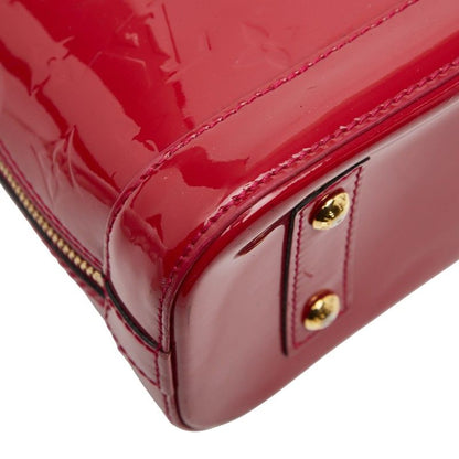 Louis Vuitton Monogram Vernis Alma BB Handbag Shoulder Bag 2way M91606 Pomme