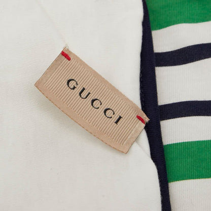 Gucci GG Logo Blanket Lap Blanket 681367 White Multicolor Wool Polyester