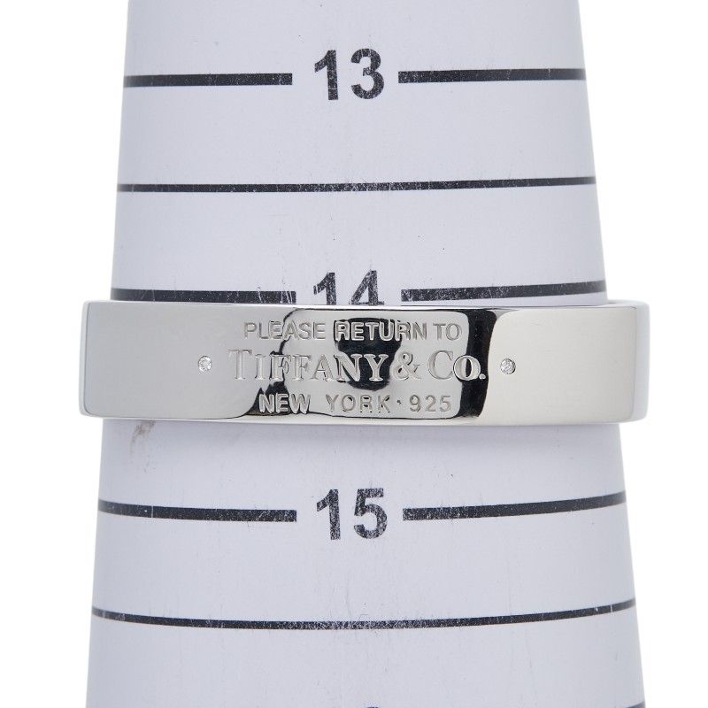 Tiffany & Co Return to Tiffany & Co Narrow Cuff Sv925 Silver Ladies Tiffany & Co
