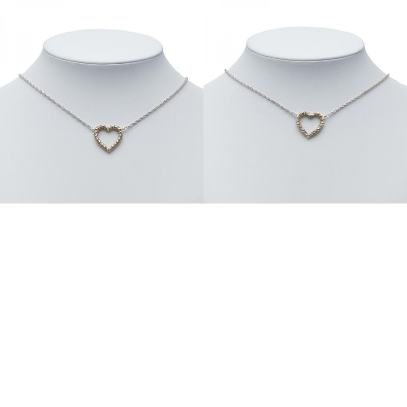 Tiffany & Co Twisted Heart Silver Gold Sv925 Silver Ladies Tiffany & Co
