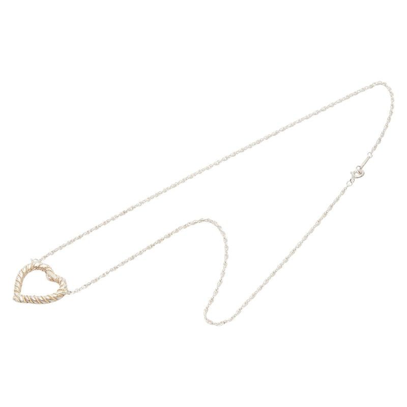 Tiffany & Co Twisted Heart Silver Gold Sv925 Silver Ladies Tiffany & Co