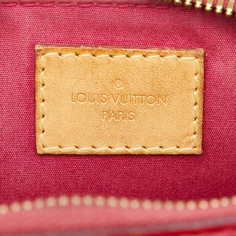 Louis Vuitton Monogram Vernis Alma BB Handbag Shoulder Bag 2way M91606 Pomme