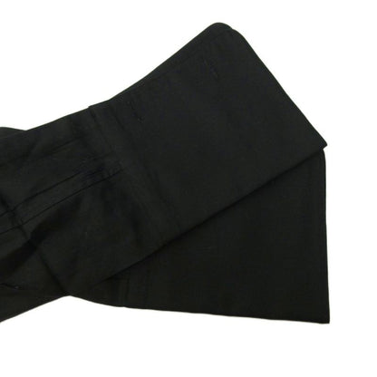 Prada Excellent Condition Vintage Dress Shirt None Fabric Long Sleeves 38 Black