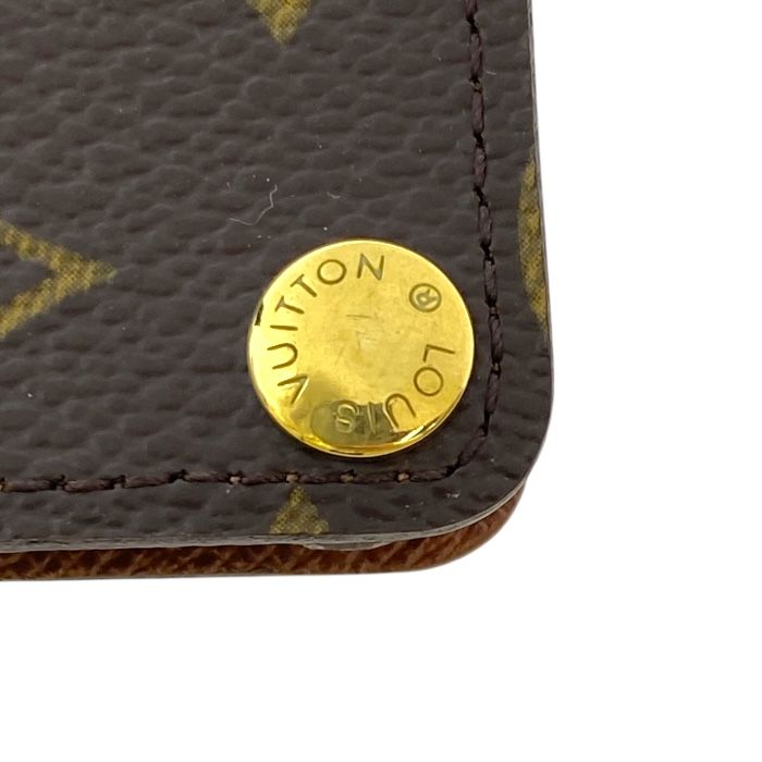 Louis Vuitton Monogram Porte Cult Cles Di Pless Ion Card Case Pass Case 7 Cards