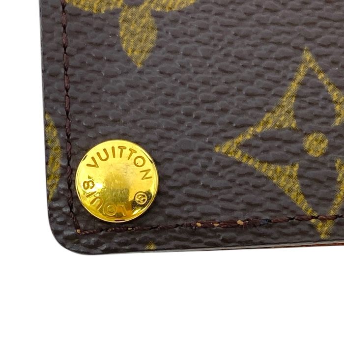 Louis Vuitton Monogram Porte Cult Cles Di Pless Ion Card Case Pass Case 7 Cards