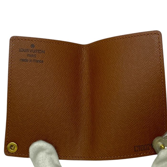 Louis Vuitton Monogram Porte Cult Cles Di Pless Ion Card Case Pass Case 7 Cards