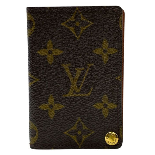 Louis Vuitton Monogram Porte Cult Cles Di Pless Ion Card Case Pass Case 7 Cards