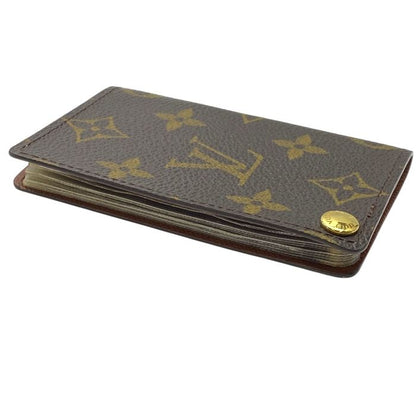 Louis Vuitton Monogram Porte Cult Cles Di Pless Ion Card Case Pass Case 7 Cards