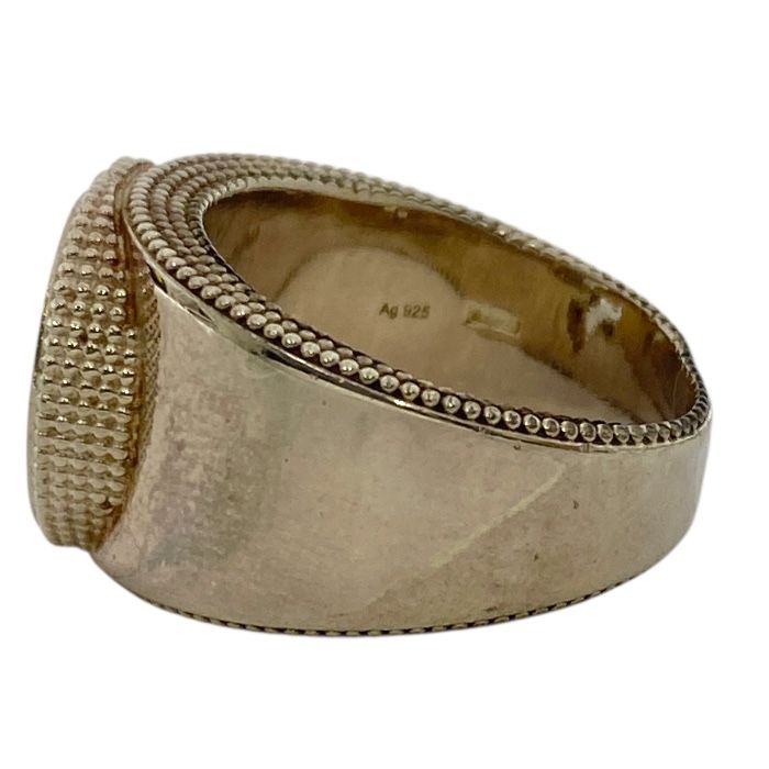 Gucci Interlocking G Ring Double G Accessory Silver Sv925 Gucci