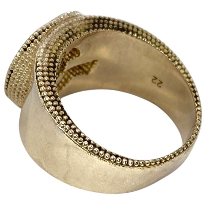 Gucci Interlocking G Ring Double G Accessory Silver Sv925 Gucci