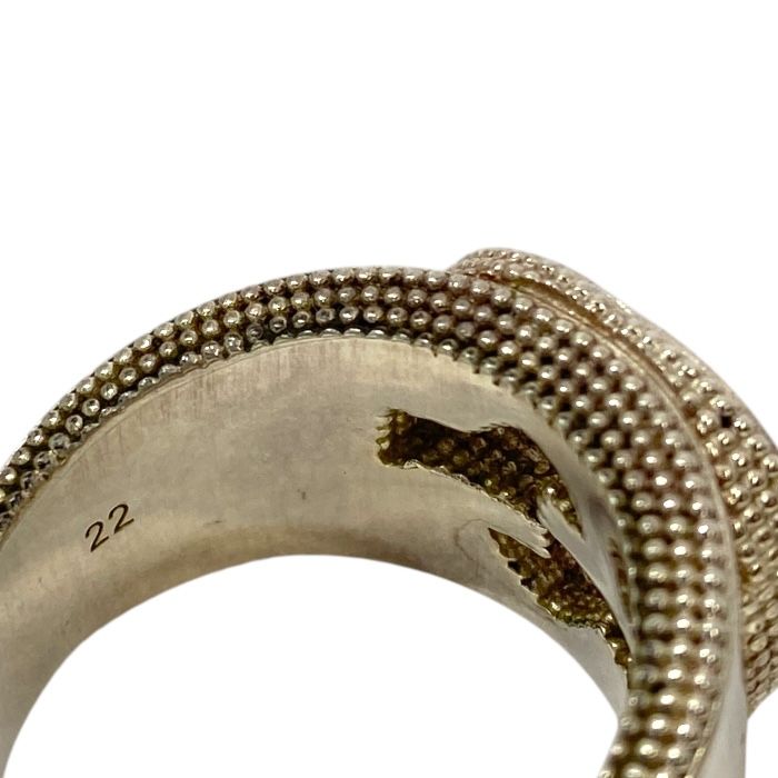 Gucci Interlocking G Ring Double G Accessory Silver Sv925 Gucci