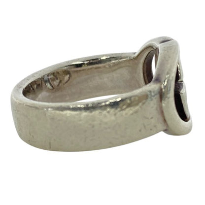 Gucci Interlocking G Ring Double G Accessories Jewelry Silver Sv925 Gucci [size