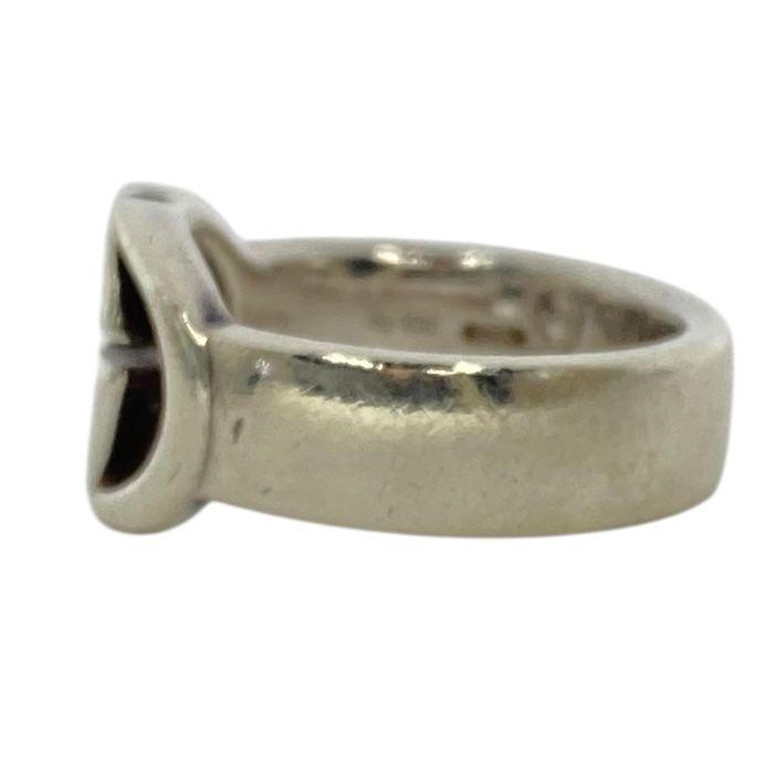 Gucci Interlocking G Ring Double G Accessories Jewelry Silver Sv925 Gucci [size