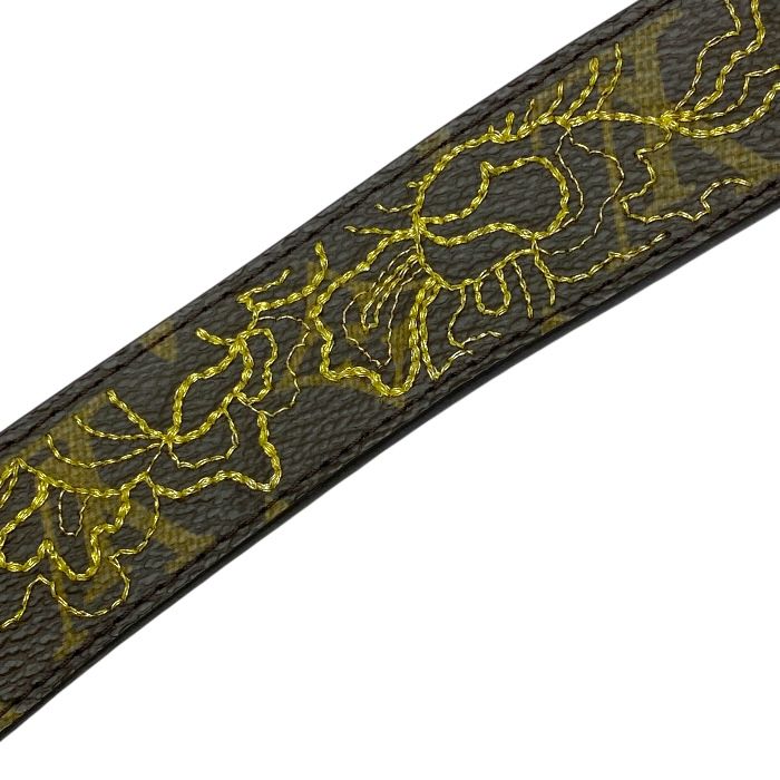 Louis Vuitton Santure Belt Arjun Monogram Dantele Accessories Logo Leather